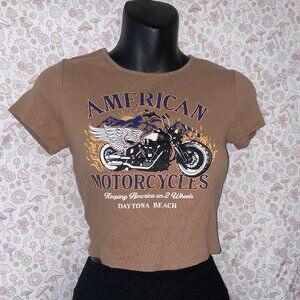 american motorcycle tee